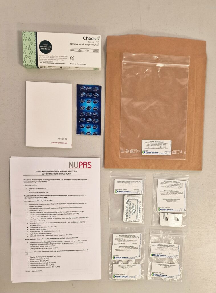 NUPAS Kit Picture | NUPAS Nupas Pills by Post Kit